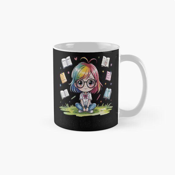 Item preview, Living The Dream Rainbow Whimsy designed and sold by mandiana.