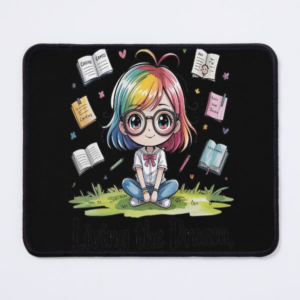Item preview, Living The Dream Rainbow Whimsy designed and sold by mandiana.