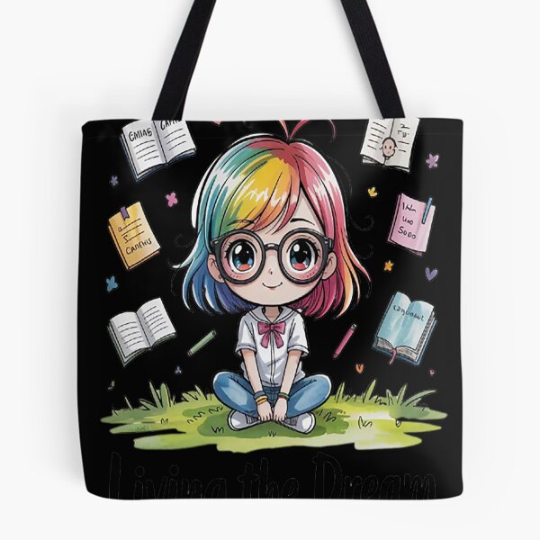 Item preview, Living The Dream Rainbow Whimsy designed and sold by mandiana.