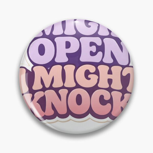 Item preview, I Might Open I Might Knock, gay hockey fan pride gift, funny LGBTQ hockey lover graphic tee designed and sold by Inkvado.