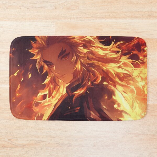 Item preview, Kyojuro Rengoku Demon Slayer Blazing Hero Pose designed and sold by PMartistStudio.