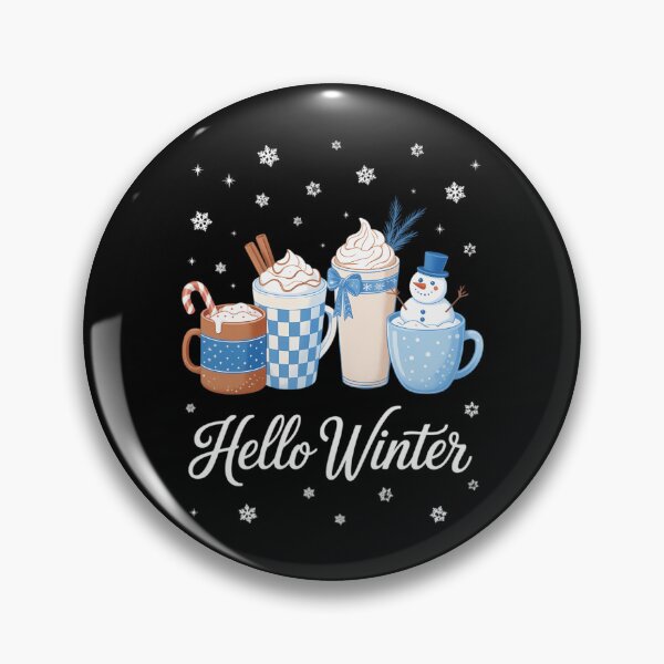 Item preview, Hello Winter Let It Snow Cozy Coffee Lover Snowman Christmas designed and sold by FaithAbbott.