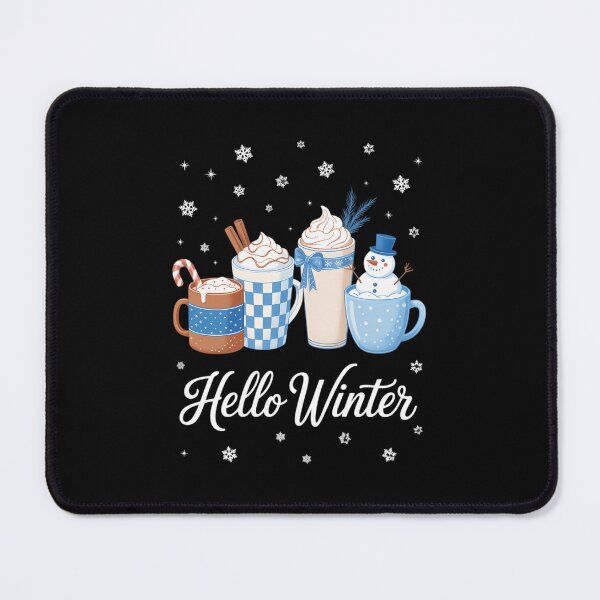 Item preview, Hello Winter Let It Snow Cozy Coffee Lover Snowman Christmas designed and sold by FaithAbbott.