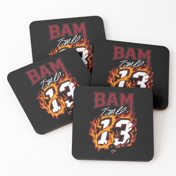 Item preview, Bam Adeba Miami Heat Basketbal BAM 83 points signature designed and sold by PELearnPlay.