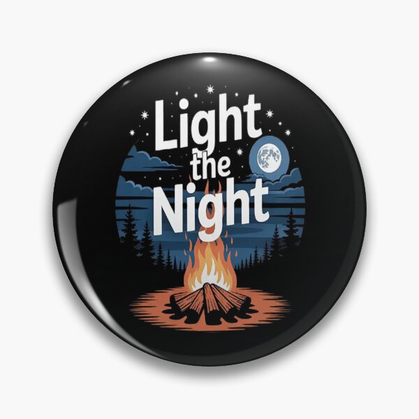 Item preview, Light The Night Under Moonlit Skies Camping Adventure designed and sold by gandebro.