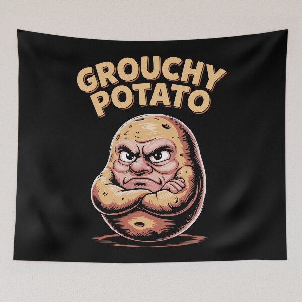 Item preview, Grouchy Potato Funny Moody Quote designed and sold by MelanieIShelton.