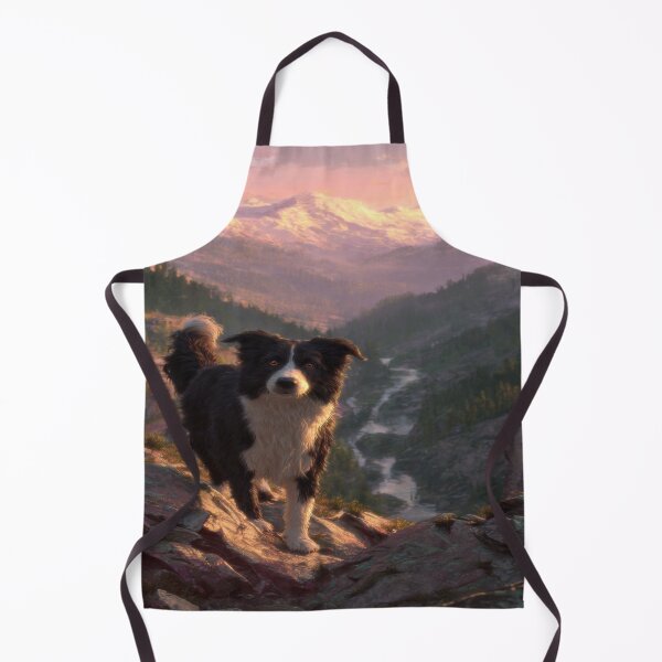 Item preview, Border Collie Mountain Dog, Birthday Gift designed and sold by NicolasGlowArt.