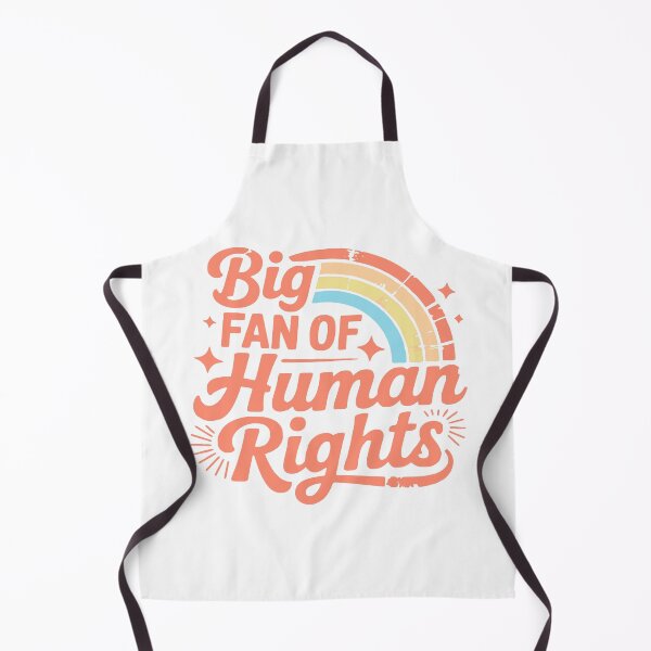 Item preview, Big Fan of Human Rights designed and sold by Angry Swan Designs.