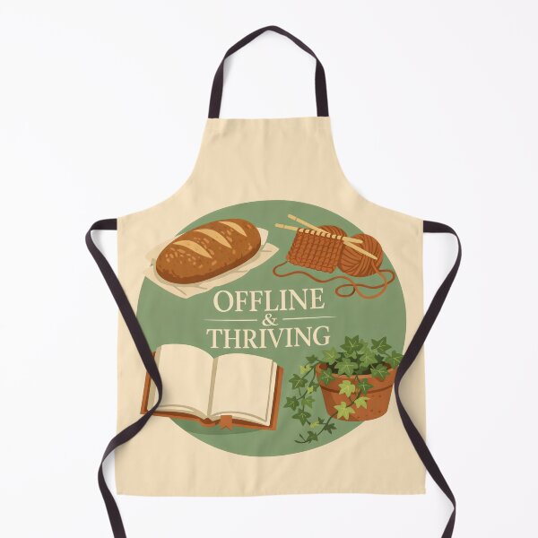 Item preview, Digital Detox Cottagecore Lifestyle Self Care Flat Illustration designed and sold by SplashTastic.