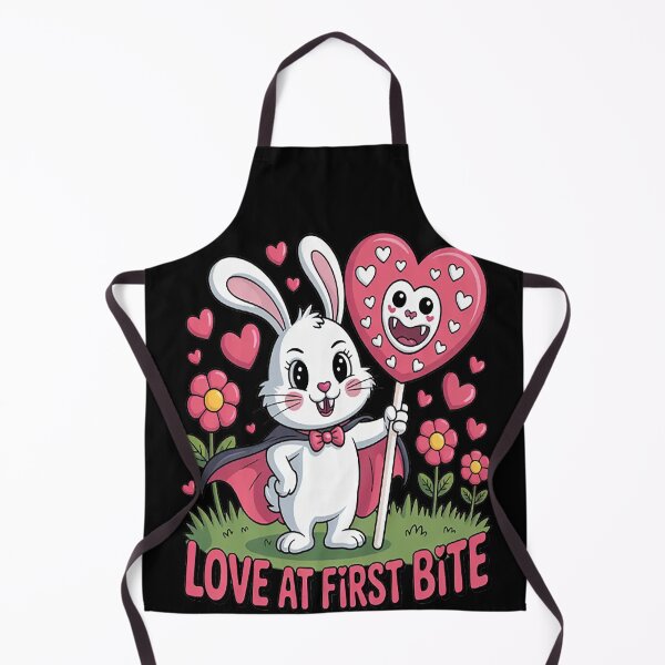 Item preview, Love At First Bite Adorable Vampire Bunny Romance Cute Funny designed and sold by mandiana.