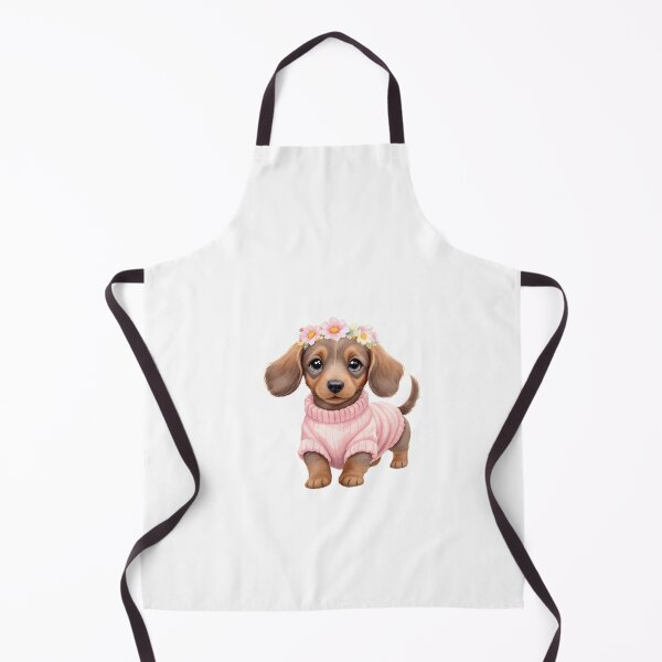 Item preview, Spring Dachshund Puppy designed and sold by Kedspicedesign.