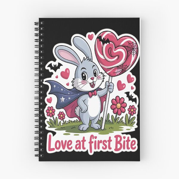 Item preview, Love At First Bite Sweet Gothic Bunny Romance Theme Cute Halloween designed and sold by mandiana.