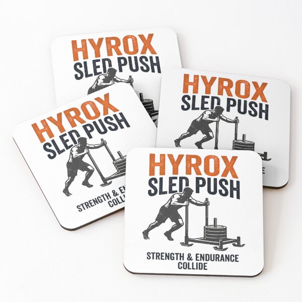 Item preview, Hyrox Sled Push Strength & Endurance - Vintage Athlete Motivation designed and sold by valezaziki.