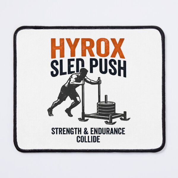 Item preview, Hyrox Sled Push Strength & Endurance - Vintage Athlete Motivation designed and sold by valezaziki.