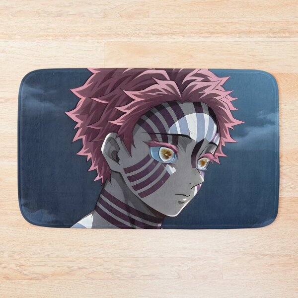 Item preview, Akaza Demon Slayer Night Profile In Blue Tones designed and sold by PMartistStudio.