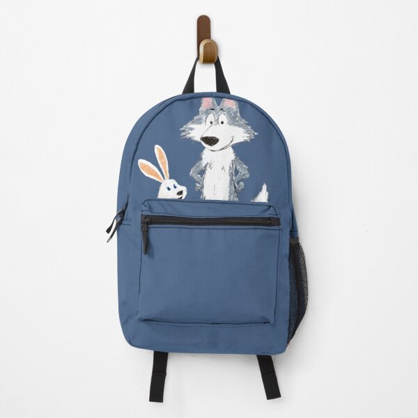 Item preview, Cartoon Wolf & Bunny designed and sold by Retro Whimsy.