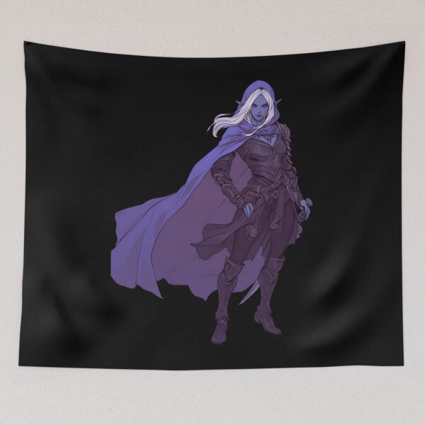 Item preview, DnD RPG Drow Shadow Assassin T-Shirt designed and sold by bumopuhlv.