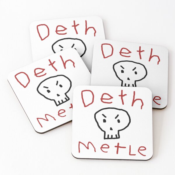 Item preview, Deth Metle designed and sold by Angry Swan Designs.