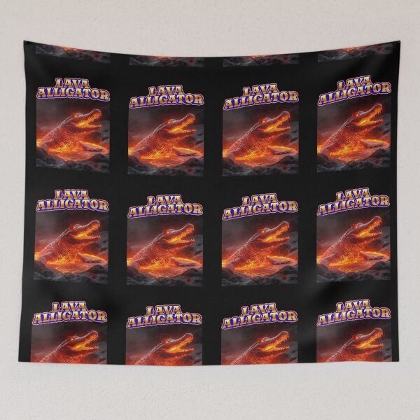 Item preview, LAVA ALLIGATOR designed and sold by mama-creative.