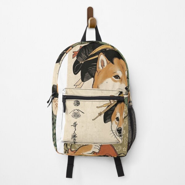 Item preview, Ukiyo-e Inspired Shiba Inu Bijin-ga – Japanese Vintage Beauty Dog Art designed and sold by shiba-goat.