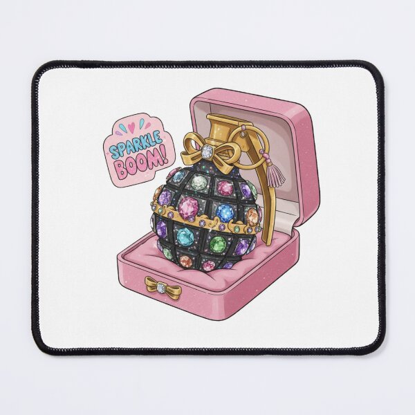 Item preview, Jeweled Frag Grenade Luxury Aesthetic designed and sold by octozap.