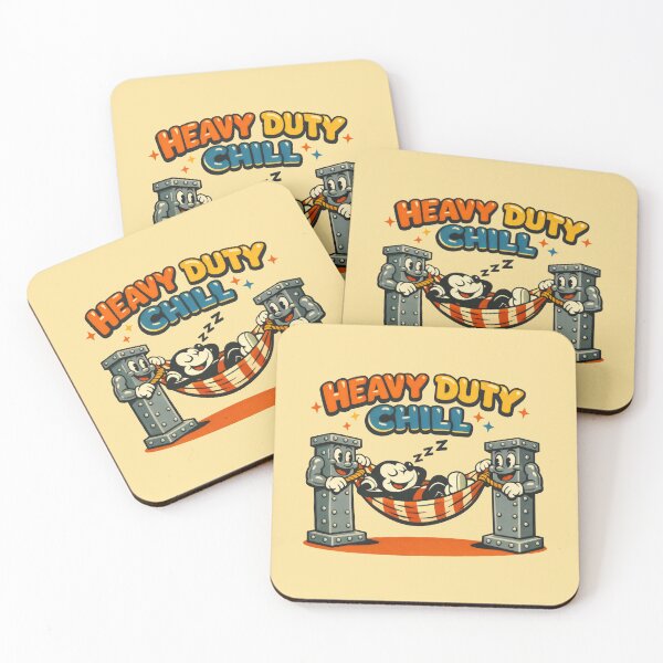 Item preview, Retro Animation Heavy Duty Chill Vintage Character Rubber Hose Style designed and sold by SplashTastic.