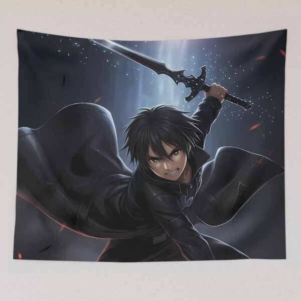 Item preview, Kirito Sword Art Online Dark Glow Leap designed and sold by PMartistStudio.