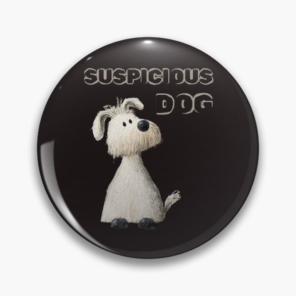 Item preview, Suspicious Dog Funny Pet Humor Shirt for Dog Lovers designed and sold by bozet.