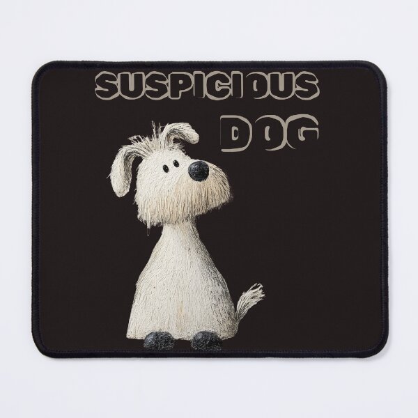 Item preview, Suspicious Dog Funny Pet Humor Shirt for Dog Lovers designed and sold by bozet.