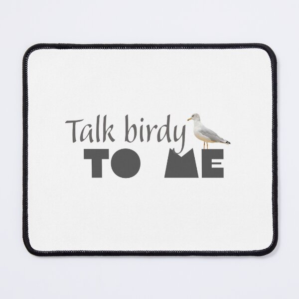 Item preview, Talk Birdy to Me Seagull Art designed and sold by hollyberry2424.