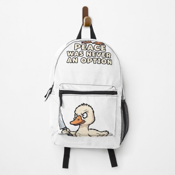 Item preview, Funny Angry Duck - Peace Was Never An Option Meme designed and sold by treasure-vi.