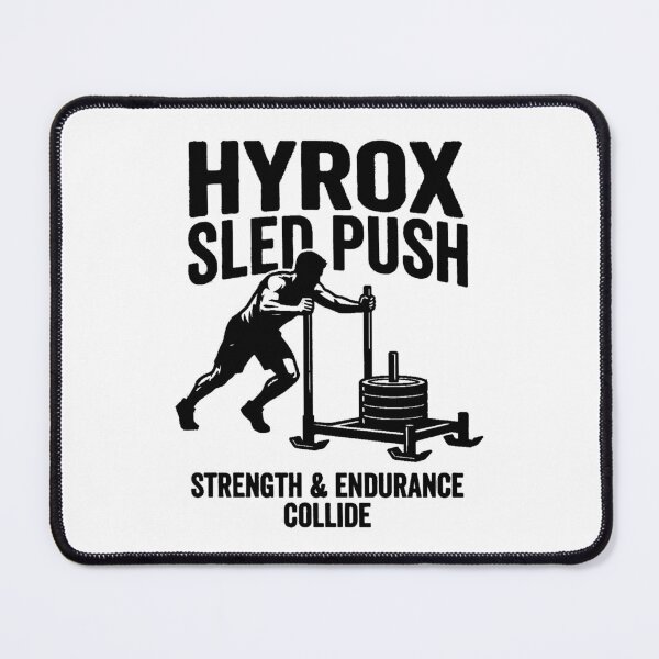 Item preview, Hyrox Sled Push Black designed and sold by valezaziki.