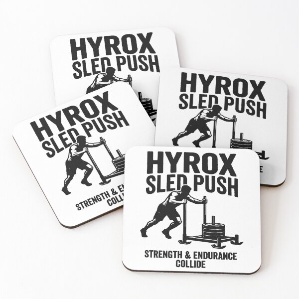Item preview, Hyrox Sled Push Black designed and sold by valezaziki.