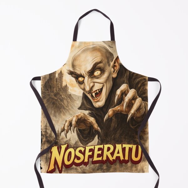 Item preview, Nosferatu Caricature Vintage Horror Poster designed and sold by Retr0Tshirts.