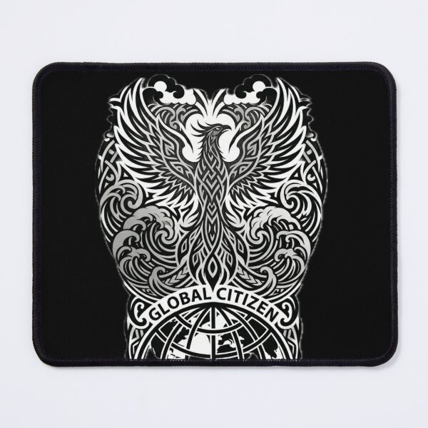 Item preview, Global Citizen Phoenix: Tribal Spirit & Japanese Wave designed and sold by EARTH PEOPLE.