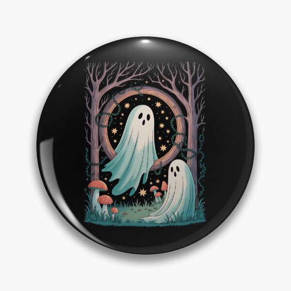 Item preview, Halloween Cottagecore Aesthetics Spooky Ghost Mushroom designed and sold by VENOM0RIOT.