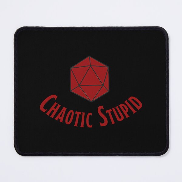 Item preview, Chaotic Stupid Tabletop RPG Alignment Art designed and sold by ikgrnzmpb88.