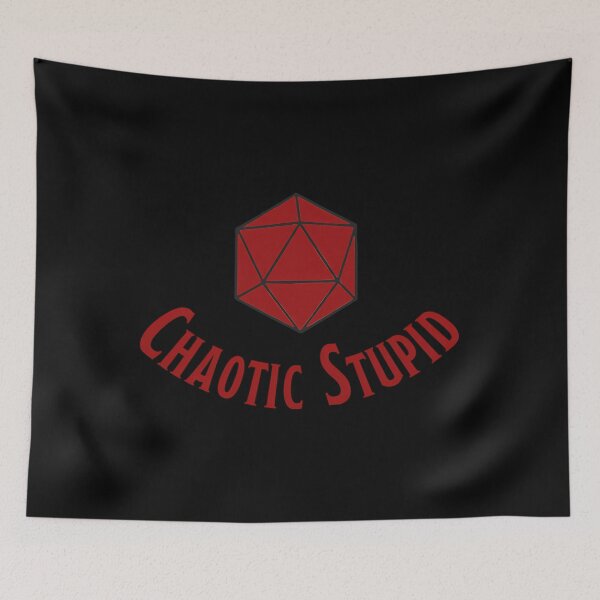 Item preview, Chaotic Stupid Tabletop RPG Alignment Art designed and sold by ikgrnzmpb88.