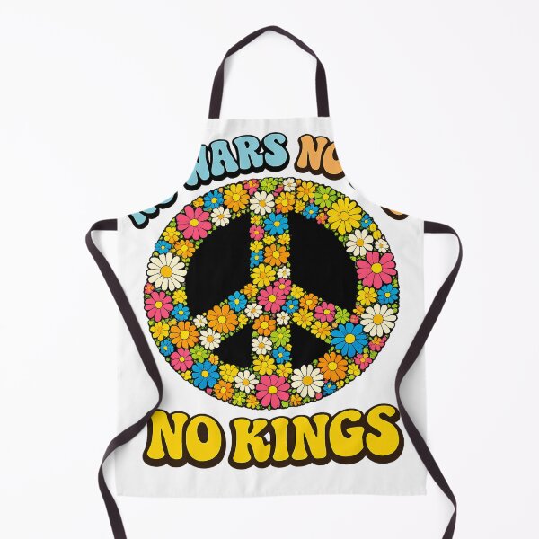 Item preview, No Wars No ICE No Kings , anti‑war activist gift, political statement graphic tee designed and sold by Inkvado.