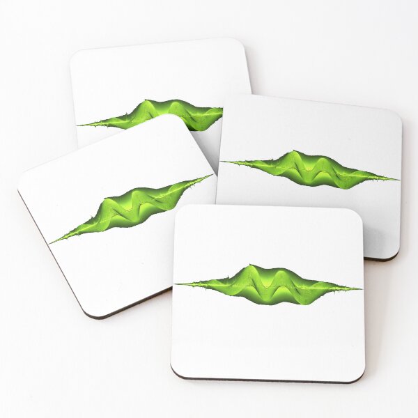 Item preview, Abstract Green Sound Wave – Voice Signal Audio Visualization designed and sold by Mirgonhood.