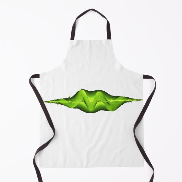 Item preview, Abstract Green Sound Wave – Voice Signal Audio Visualization designed and sold by Mirgonhood.