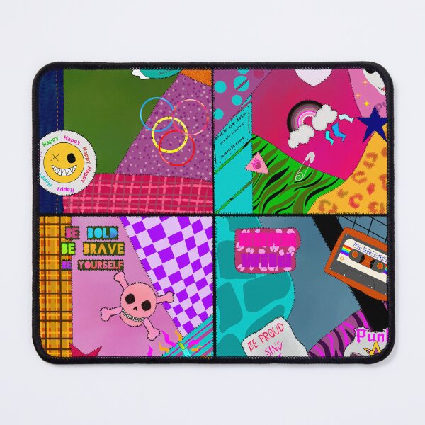 Item preview, Punk Rock Patchwork designed and sold by JaygiesDesign.