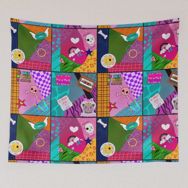Item preview, Punk Rock Patchwork  designed and sold by JaygiesDesign.