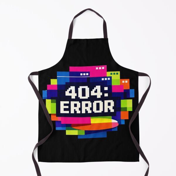 Artikelvorschau, 404-Fehler, Glitch, Tech-Humor, Vaporwave-Ästhetik entworfen und verkauft von SplashTastic.