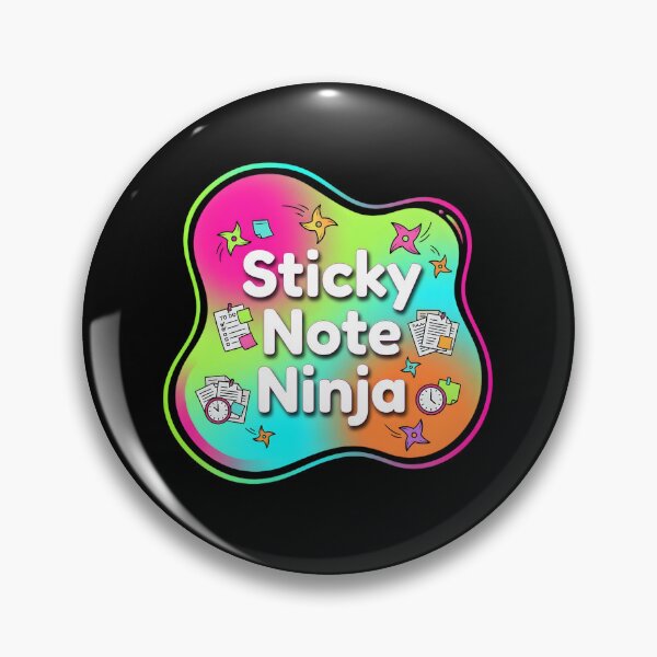 Item preview, Sticky note ninja | Administrative assistant designed and sold by SocialStaticz.