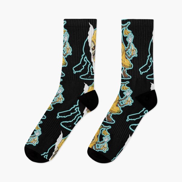 Item preview, The Evil Banana - Vintage Monster Cartoon Style designed and sold by MBBialyPiksel.