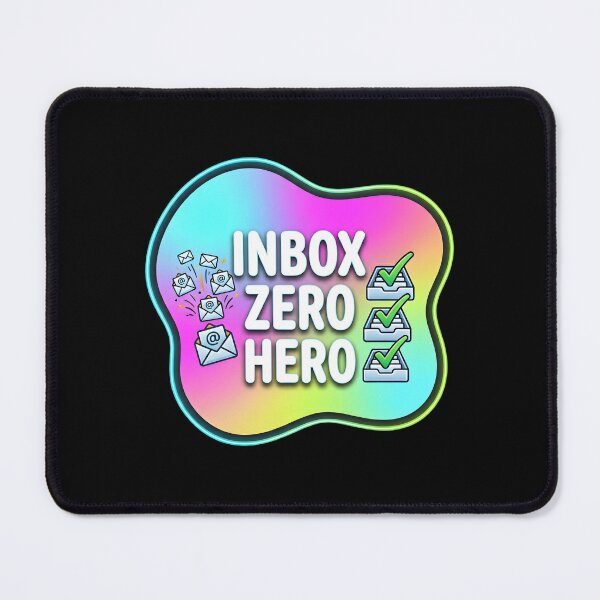 Item preview, Inbox zero hero | Administrative assistant designed and sold by SocialStaticz.