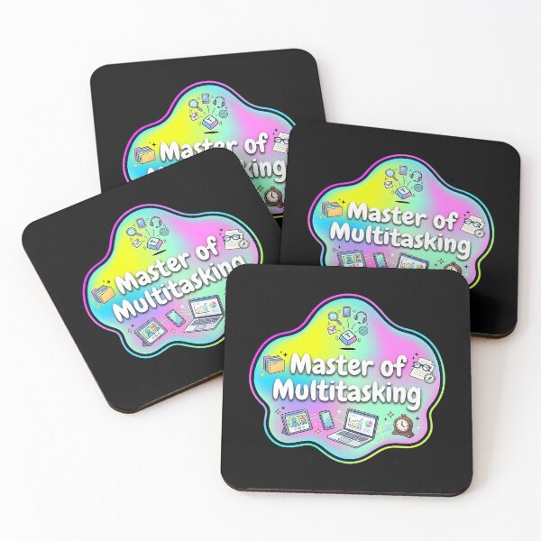 Item preview, Master of multitasking | Administrative assistant designed and sold by SocialStaticz.