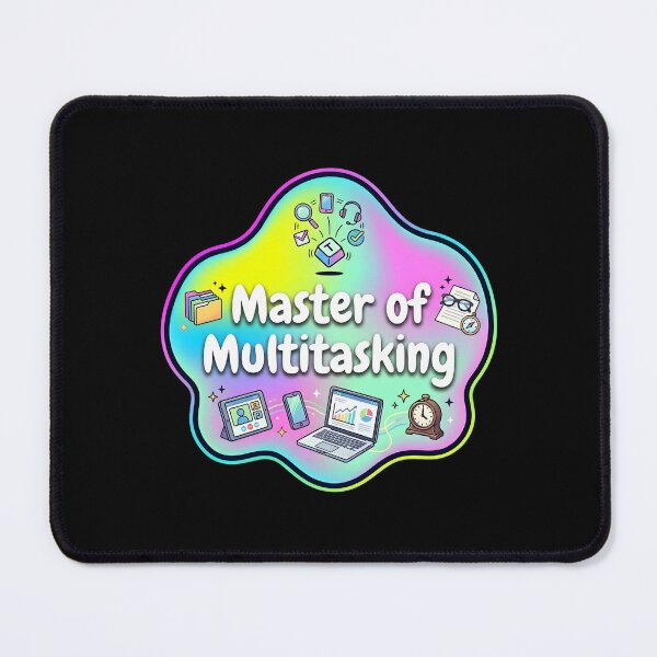 Item preview, Master of multitasking | Administrative assistant designed and sold by SocialStaticz.