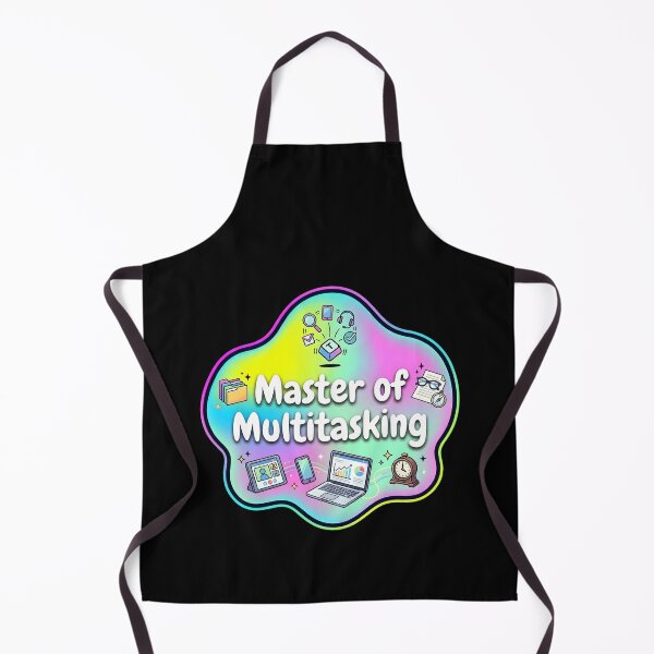 Item preview, Master of multitasking | Administrative assistant designed and sold by SocialStaticz.